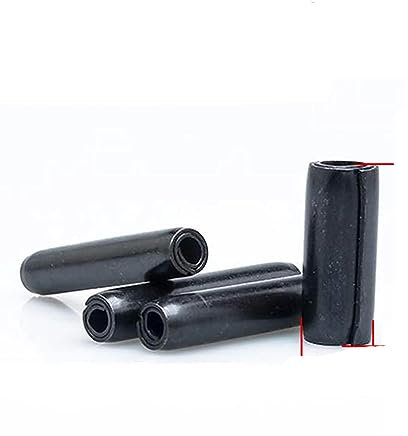 Pasador cilíndrico elástico en espiral/pasador hueco/pasador de hoja de hierro pasador de resorte en espiral M2-M12-10 Uds M4x32