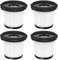 NIXOOT 4 Stück Filter Ersatzteile für Shark Detect Pro IW3611DE / IW3612EU / IW1611DE/ BU3521EU/ BU1120EU Kabelloser Staubsauger, Waschbarer Filter für Filtern Staubbehälter Staub und Verunreinigungen