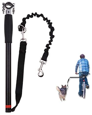 Hundeleine, freihändiges Fahrrad-Trainingsgerät für Training, Joggen, sicheres Radfahren, mit Haustieren, freihändige Leine