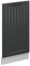 Vicco Geschirrspülblende Fame-Line, Anthrazit Landhaus, 45 cm ohne Arbeitsplatte