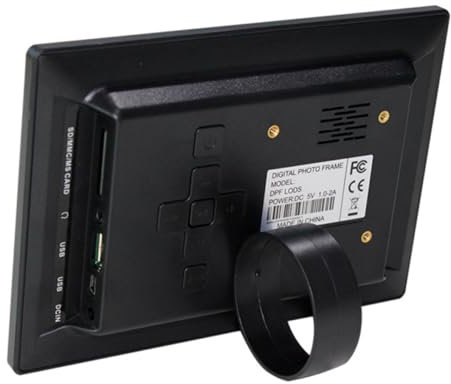 NUOBESTY Cornice Digitale Con Display Led Lettore Foto Digitali Compatibile Con Usb e Album Fotografico Elettronico