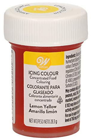 Wilton Lemon Yellow Gel Icing Colour, 28.3 g
