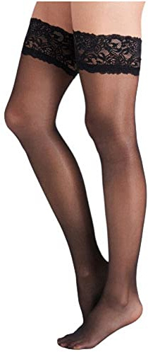 YSABEL MORA - Medias con Liga 15 Denier para Mujer, Suave y Cómoda, Ideal para Uso Diario, Resistente y Duradera, Perfecta para Vestidos y Faldas, Categoría Lencería y Medias.