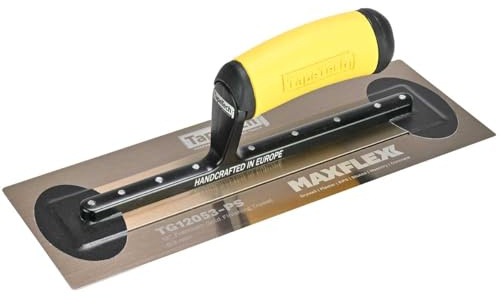 TapeTech 12 x 4.3 Gold Stainless Steel Finishing Trowel