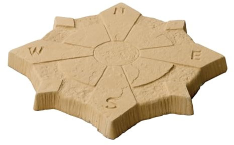 Compass Concrete Stepping Stone 440mm - Bath Buff - Pack of 25