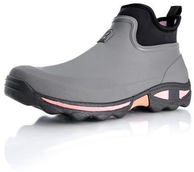 Rouchette Gummistiefelette CLEAN Lady grau, 39