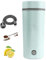 Travel Kettles Electric Small,350ml Mini Kettle Portable Electric Kettle 300w Kettles Electric Fast Boil Quiet Kettle Cordless Kettle Fast Boil Automatic Shut-Off for Travel Hotel (Green)
