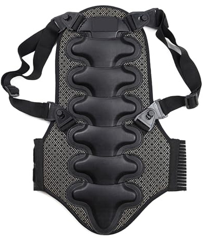 Protector de columna vertebral unisex para adultos, deportes al aire libre, motociclismo, esquí, snowboard, patinaje