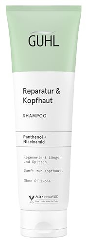 Guhl Reparatur & Kopfhaut Shampoo - Inhalt: 150 ml - Mit Panthenol & Niacinamid - Sanft zur Kopfhaut - Ohne Silikone
