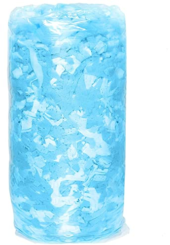 COYMOS 2,3 kg zerkleinerte Memory-Schaum-Füllung für Sitzsack-Füller, Schaumstoff-Nachfüllpackung für Kissen, Hundebetten, Stühle, Kissen und Kunsthandwerk, zusätzliche Gelpartikel