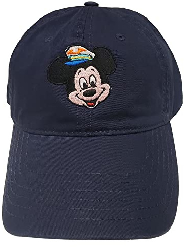 Disney Mickey Mouse One: Walt's Plane - Pilot Mickey Mouse Dad Hat, Navy, One Size