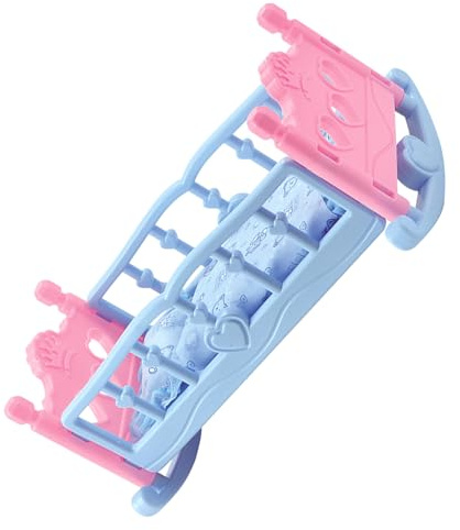 Alasum Letto Di in Plastica 14.57X9.45X7.09In Giocattolo Per Bambini Casa Delle Accessori Per Per Giochi Di Fantasia E Regalo Bambine
