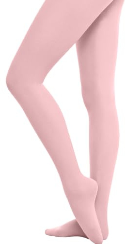 Wikoan Dam baletttights ultramjuka danstights studio basic leggings fotad dans tight för kvinnor S-3XL, Ljusrosa, XX-Large-3X-Large