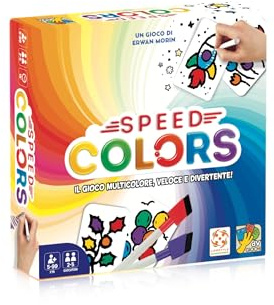DV Giochi Speed Colors-Il Gioco di Carte da Colorare, DVG9345