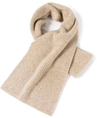 Villand 100% Kaschmir Schal für Damen, leichter Kaschmir Wickelschal (Kamel)