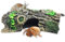 MisFun Harz Höhle Aquarium Deko, Aquarium Zubehör Deko, Simulation Deko Harz Aquarium Höhle Deko Fisch Tank Ornament Aquarienzubehör, Aquarium Dekoration für Fische Garnelen Verstecken