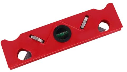 QUXVUIS Cepilladora de carpintería de mano, herramienta cepillado Para madera borde Manual, reparación del hogar, afeitadora portátil, recortadora, carpinteros, Rojo