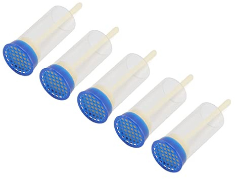 Akozon Marcador de Botellas para Marcar Abejas, 5 uds., Suministros de Apicultura, Jardinería, Plantas en Macetas, Ligeros, Suaves y Seguros