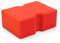OPT 22516 Optimum - Esponja roja grande para lavado de coche, 1 unidad