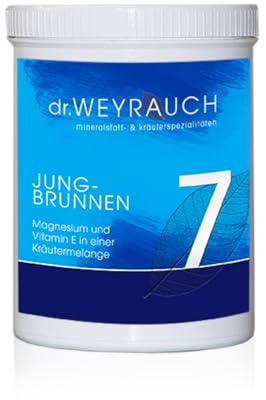Dr. Weyrauch Nr. 7 Jungbrunnen | 1 kg | Ergänzungsfuttermittel für Pferde | Magnesium und Vitamin E in Einer Kräutermelange | Zur Unterstützung der Vitalität und des Immunsystems
