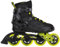 Playlife Inline Skates Lancer Black 84, Schwarz, Unisex für Herren und Damen 84mm/82A Rollen, ABEC 7 Kugellager, Art. nr.: 880275