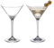 DIAMANTE Martini Prosecco Cocktail Glasses Pair - ‘Auris’ Collection Undecorated Crystal – Gift Box of 2