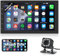Hodozzy Radio de Coche Android 2 DIN con 7 Pulgadas, Pantalla Táctil 2.5D, Navegación GPS, WiFi, Bluetooth, Radio FM RDS, Mirrorlink, Cámara, USB, Reproductor, Soporte Control del Volante/Subwoofer