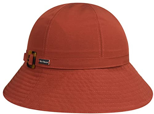 Betmar Frederique Stoffhut Glockenhut Damenhut (One Size - rost)
