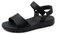 Paul Green Damen, Frauen Sandaletten,Sommersandalen,bequem,flach,Sommerschuhe,Freizeitschuhe,offene Schuhe,Strandschuhe,Schwarz (JA),42 EU / 8 UK