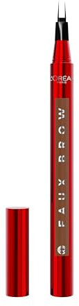 L'Oréal Paris Penna Sopracciglia, Per Sopracciglia Folte e Colorate, Tenuta Fino a 48H, Effetto Ultra Naturale, No Transfer, Infaillible Faux Brow, Tonalità: Dark Blonde, 1 g