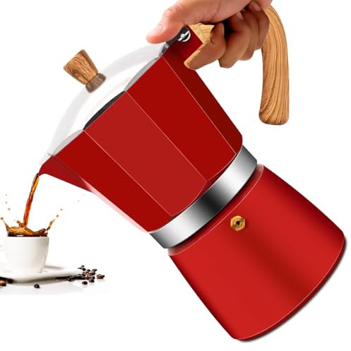 Vaolvpant 12 Cup Aluminum Moka Pot Classic Stovetop Espresso Coffee Maker