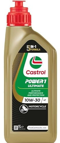 olio motore moto e scooter Castrol Power 1 ULTIMATE 4T 10W30 Confezione 5x1lt.