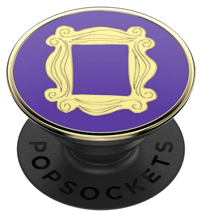 PopSockets PopGrip: Utbytbart grepp för telefoner och surfplattor – vänner – emalj vänner ram
