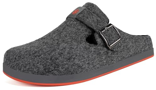 Gaatpot Unisex's Winter Clogs Felt Slipper for Indoor Outdoor