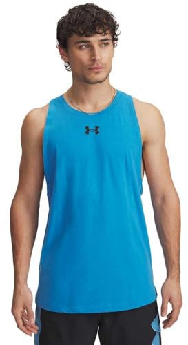 Under Armour Men's UA Zone Tank Shirt Ether Blue