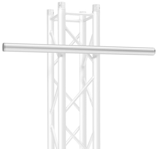 Yaocom 1 Pcs 40 Inch Aluminum Truss Mounting Pole Extension, Dual Clamp Crossbar for F34/F32 Truss, Professional Lighting & Audio Mount for Stage, DJ & Live Events