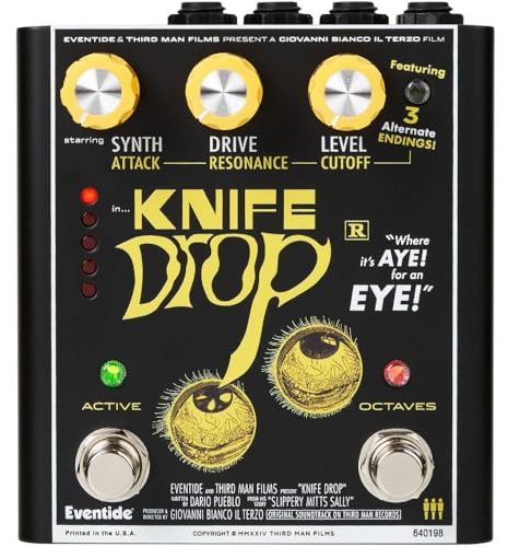 Eventide Knife Drop Sub-Octave Fuzz Effektpedal Analog Synth