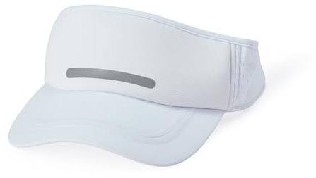 Amazon Essentials Visera Deportiva Mujer, Blanco, Talla única