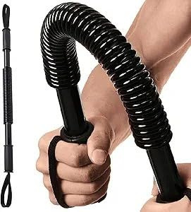 Power Twister - Heavy Duty Arm Twister Bar, Spring Chest Expander for Shoulder, Arms, and Upper Body Stretch Workout & Strength Training (20kg)