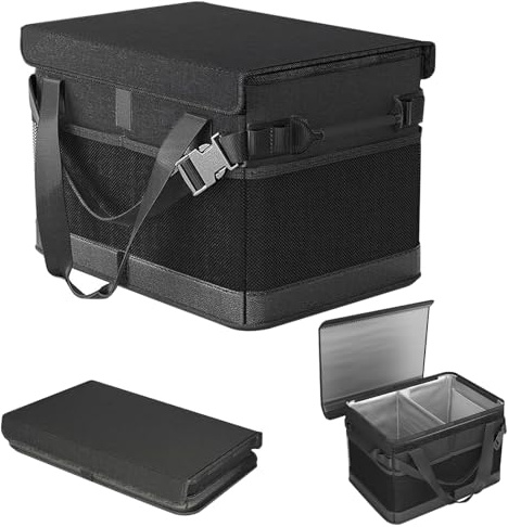 Picknicktasche | tragbare Tasche mit großer Kapazität – Kühltasche für Picknick | für Park und Camping und Reisen und Freizeit und Outdoor und und Grill und Familie und Road-Trip