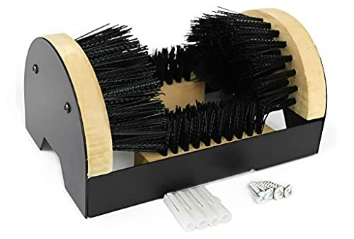 Agloz | Heavy Duty Door Step Boot Scraper Brush Cleaner Mat | Removes Mud and Dirt from Shoes, Walking Boots, Wellys/Wellingtons | Removes All Outdoor Dirt, Snow, Mud and Sand etc
