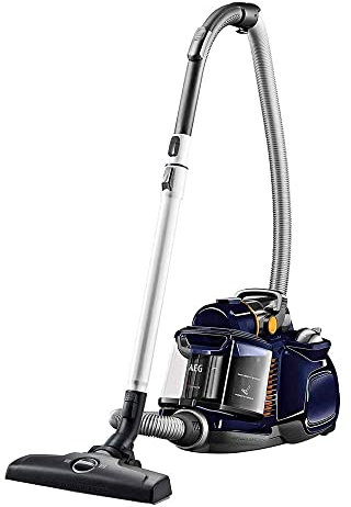 AEG LX7 Power Staubsauger ohne Beutel mit Parkettdüse Pro, Deep Blau