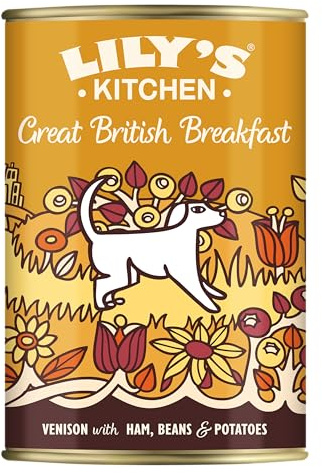 Lily's Kitchen Great British Breakfast - Complete Adult Wet Dog Food (6 x 400g)