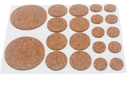 Feuille de protection en liège de tailles assorties (20 feuilles par feuilles)