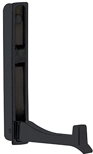 SIRO Klapphaken Came zum Einlassen - 1 Haken, Höhe 93 mm, ZN schwarz matt