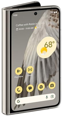 Google Pixel Fold 256 Go 5G Porcelain EU Marque (Reconditionné)