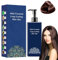 Mild Formula Long Lasting Hair Dye,Instant Long-Lasting Hair Color Dye Cream with Plant Extracts,Natural Plant Hair Dye Shampoo for Gray Hair Coverage,Hair Dye Shampoo for Men Women (Brown, 1)