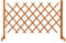 CIADAZ Garten-Rankzaun, Rankgitter, Rankhilfen Für Kletterpflanzen, Spalier, Sichtschutz, Spaliere Und Rankhilfen, Orange 120x90 cm Massivholz Tanne