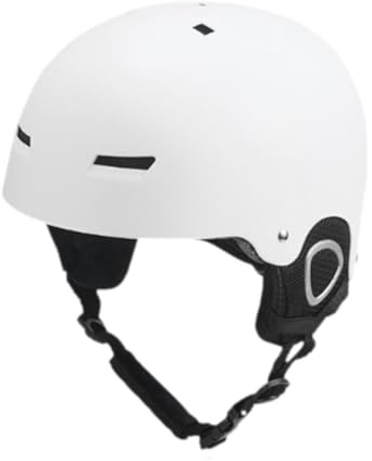 harayaa Ski Helmet Skateboard Helmet Removable Snowboard Helmet Snow Helmet for Outdoor Rock Climbing Winter Sports Roller Skating, White M