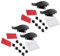 SOLUSTRE 4 Stücke Auto Regenschirm Clip Auto Stamm Regenschirm Rack Clip Haken Für Suvs